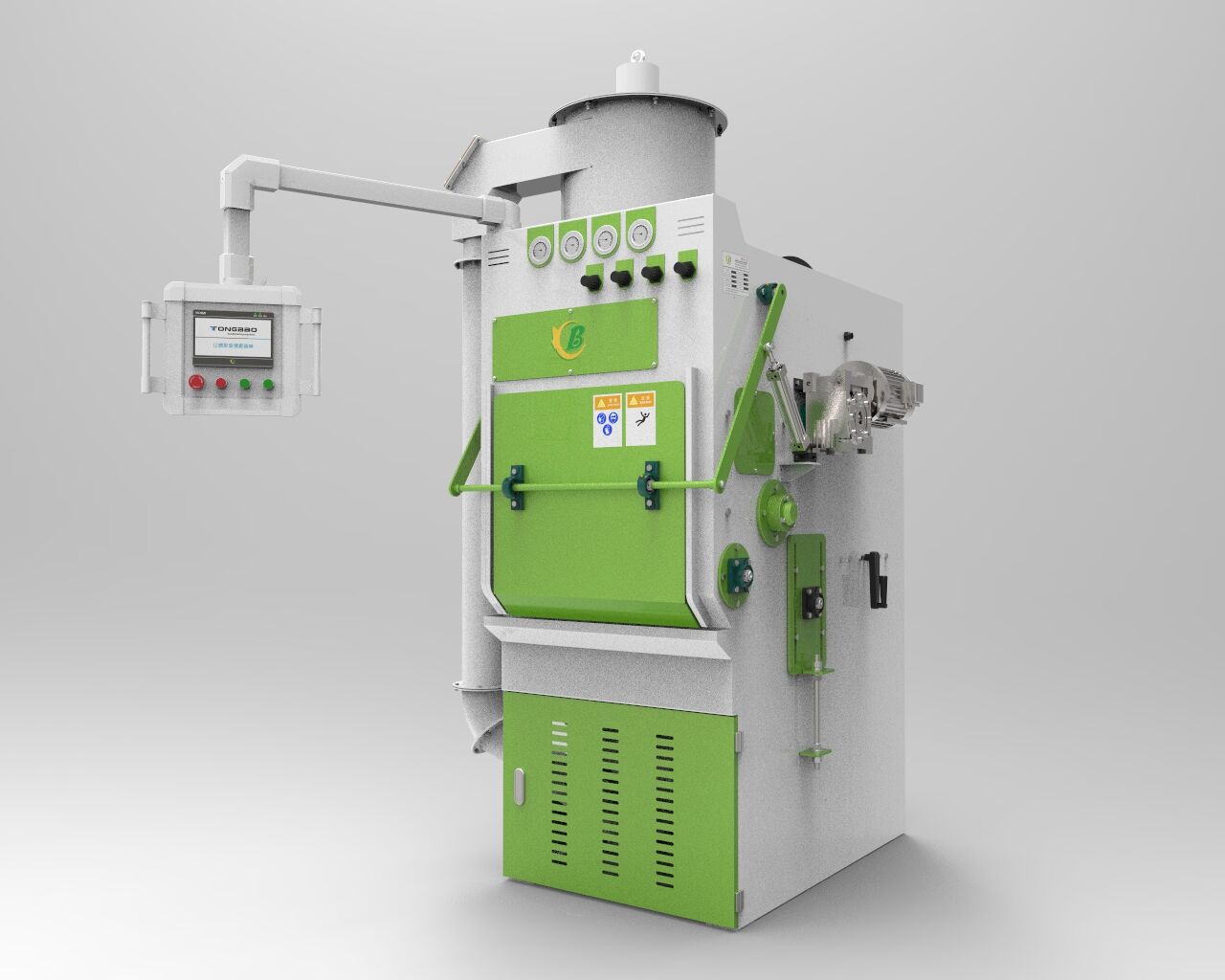 TB-NA400-4A履帶式自動(dòng)噴砂機(jī)，杭州自動(dòng)噴砂機(jī)